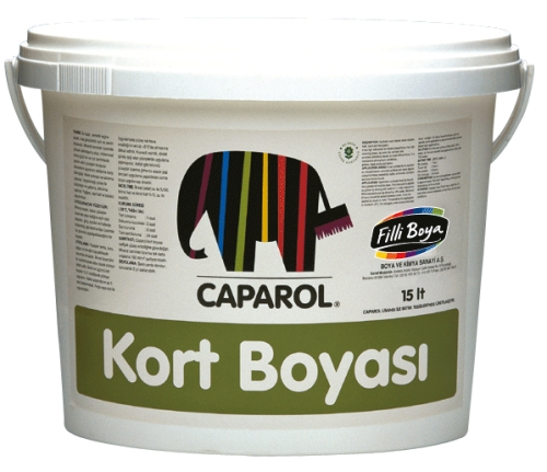 caparol kort boyası